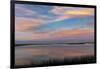 Sunset clouds reflection at Medicine Lake National Wildlife Refuge, Montana, USA-Chuck Haney-Framed Photographic Print