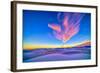 Sunset Colors over White Sands National Monument, New Mexico-Stocktrek Images-Framed Photographic Print