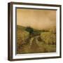 Sunset Cornfield-Dawne Polis-Framed Art Print