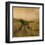 Sunset Cornfield-Dawne Polis-Framed Art Print