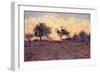 Sunset (Coucher De Soleil) 1881-Georges Seurat-Framed Giclee Print