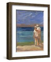 Sunset Couple-Patti Mollica-Framed Giclee Print