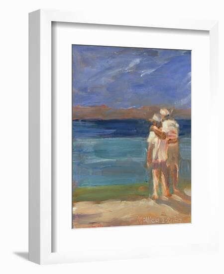 Sunset Couple-Patti Mollica-Framed Giclee Print