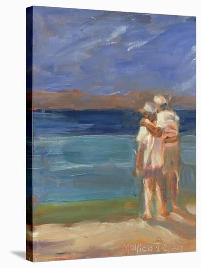 Sunset Couple-Patti Mollica-Stretched Canvas