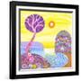 Sunset Cove, 2016-David Newton-Framed Giclee Print