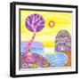 Sunset Cove, 2016-David Newton-Framed Giclee Print