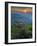 Sunset, Cowee Mountain Landscape, Blue Ridge Parkway, North Carolina-Howie Garber-Framed Photographic Print