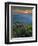 Sunset, Cowee Mountain Landscape, Blue Ridge Parkway, North Carolina-Howie Garber-Framed Premium Photographic Print