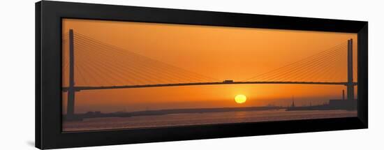 Sunset Crossing-Adrian Campfield-Framed Giclee Print