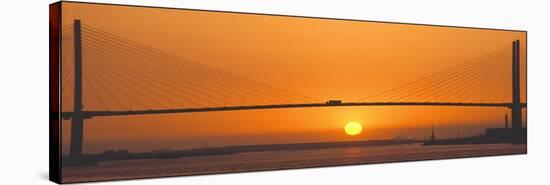 Sunset Crossing-Adrian Campfield-Stretched Canvas