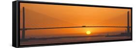 Sunset Crossing-Adrian Campfield-Framed Stretched Canvas