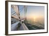 Sunset Cruise on the Western Union Schooner in Key West Florida, USA-Chuck Haney-Framed Photographic Print