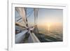 Sunset Cruise on the Western Union Schooner in Key West Florida, USA-Chuck Haney-Framed Photographic Print