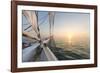 Sunset Cruise on the Western Union Schooner in Key West Florida, USA-Chuck Haney-Framed Photographic Print