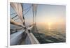 Sunset Cruise on the Western Union Schooner in Key West Florida, USA-Chuck Haney-Framed Photographic Print