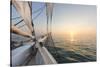 Sunset Cruise on the Western Union Schooner in Key West Florida, USA-Chuck Haney-Stretched Canvas