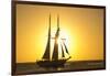 Sunset Cruise Schooner in Key West Florida, USA-Chuck Haney-Framed Photographic Print