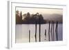 Sunset, Derwent Water, Lake District, Cumbria, UK-Peter Adams-Framed Photographic Print