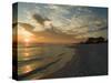 Sunset, Destin, Florida, USA-Ethel Davies-Stretched Canvas