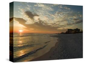 Sunset, Destin, Florida, USA-Ethel Davies-Stretched Canvas