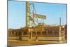 Sunset Diner, Roadside Retro-null-Mounted Art Print