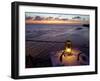 Sunset Dining on the Jetty, Fundu Lagoon Resort, Pemba Island, Zanzibar, East Africa-Paul Harris-Framed Photographic Print