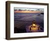 Sunset Dining on the Jetty, Fundu Lagoon Resort, Pemba Island, Zanzibar, East Africa-Paul Harris-Framed Photographic Print