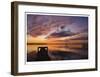 Sunset Dock-Matthew Lusk-Framed Giclee Print