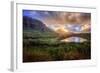 Sunset Drama at Menehune Fishpond, Kauai Hawaii-Vincent James-Framed Photographic Print