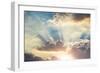 Sunset Dramatic Sky Clouds-valio84sl-Framed Photographic Print