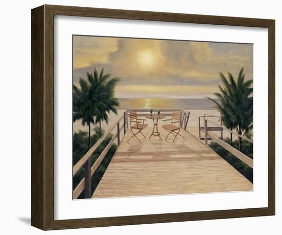 Sunset Dreams-Diane Romanello-Framed Art Print