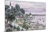 Sunset, East Bay Mackinac-Stanton Manolakas-Mounted Giclee Print