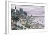 Sunset, East Bay Mackinac-Stanton Manolakas-Framed Giclee Print