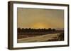 Sunset (Elche)-Carlos de Haes-Framed Giclee Print