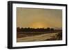 Sunset (Elche)-Carlos de Haes-Framed Giclee Print