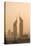 Sunset Engulfs the Jumeirah Emirates Towers Hotel Dubai, Uae-Michael DeFreitas-Stretched Canvas
