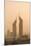 Sunset Engulfs the Jumeirah Emirates Towers Hotel Dubai, Uae-Michael DeFreitas-Mounted Photographic Print