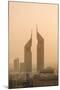 Sunset Engulfs the Jumeirah Emirates Towers Hotel Dubai, Uae-Michael DeFreitas-Mounted Photographic Print