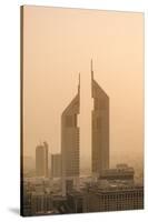 Sunset Engulfs the Jumeirah Emirates Towers Hotel Dubai, Uae-Michael DeFreitas-Stretched Canvas