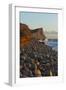 Sunset, Es Codolar Boulder Beach, Ibiza, Balearic Islands, Spain, Mediterranean, Europe-Emanuele Ciccomartino-Framed Photographic Print