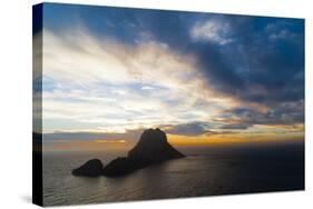 Sunset, Es Vedra and Vedranell, Ibiza, Balearic Islands, Spain, Mediterranean, Europe-Emanuele Ciccomartino-Stretched Canvas