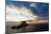 Sunset, Es Vedra and Vedranell, Ibiza, Balearic Islands, Spain, Mediterranean, Europe-Emanuele Ciccomartino-Mounted Photographic Print