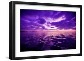 Sunset, Flores Island, Indonesia, Southeast Asia, Asia-Laura Grier-Framed Photographic Print