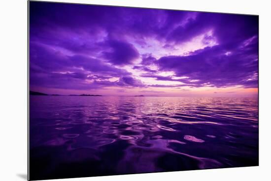 Sunset, Flores Island, Indonesia, Southeast Asia, Asia-Laura Grier-Mounted Photographic Print