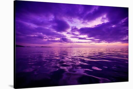 Sunset, Flores Island, Indonesia, Southeast Asia, Asia-Laura Grier-Stretched Canvas