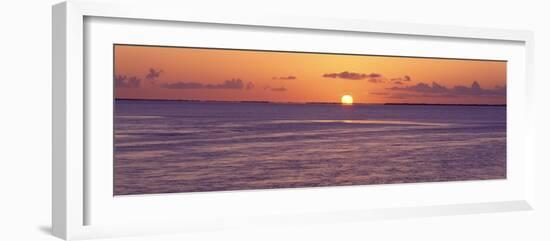 Sunset Florida Keys FL-Panoramic Images-Framed Photographic Print