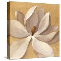 Sunset Flower I on Gold-Silvia Vassileva-Stretched Canvas