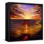 Sunset Forever-Vessela G.-Framed Stretched Canvas