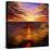 Sunset Forever-Vessela G.-Stretched Canvas