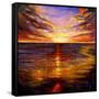 Sunset Forever-Vessela G.-Framed Stretched Canvas